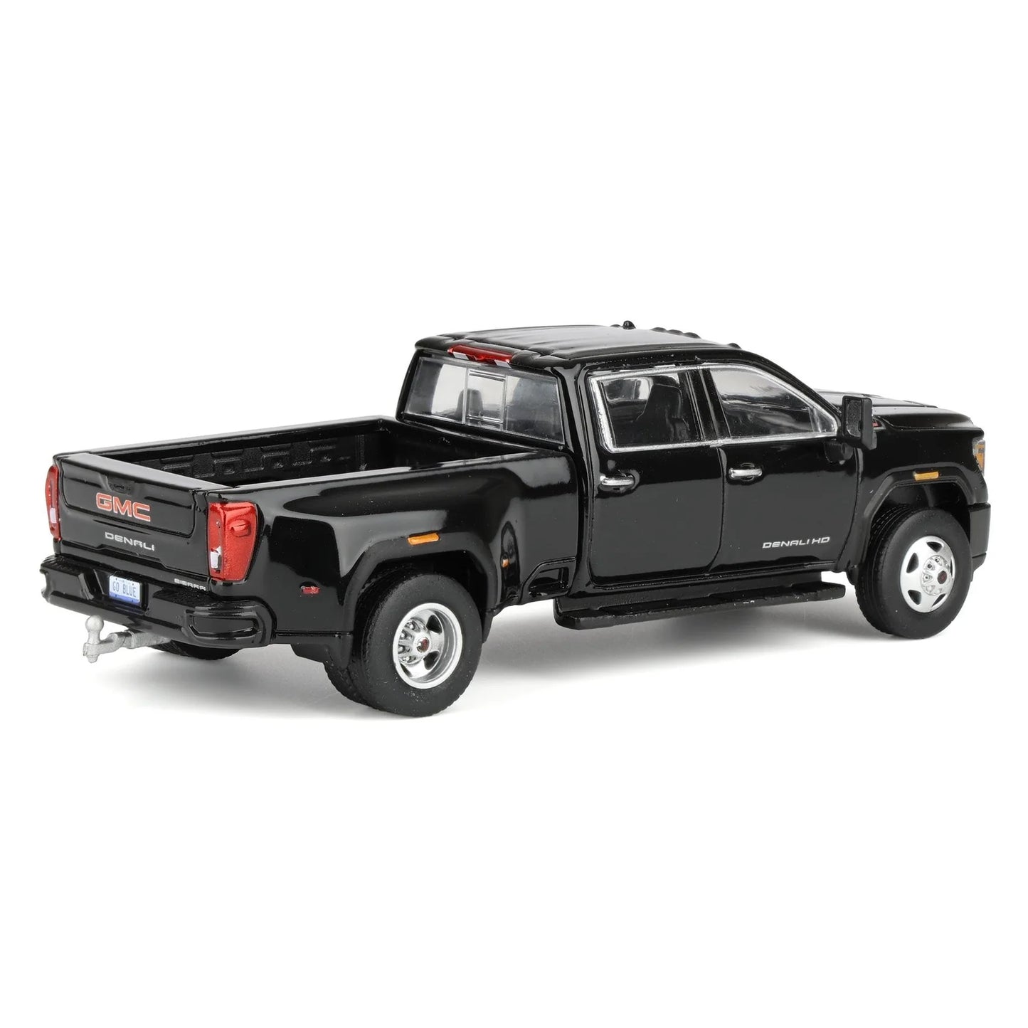 GreenLight GMC Sierra 3500HD Denali 2022 Black 1:64 Scale Diecast Model