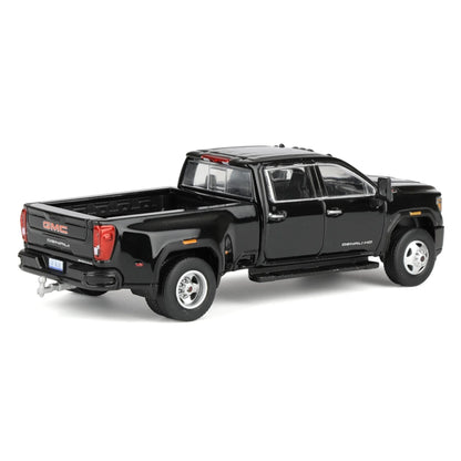 GreenLight GMC Sierra 3500HD Denali 2022 Black 1:64 Scale Diecast Model
