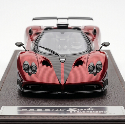 Pagani Zonda HP Barchetta Diecast | 1:64 Scale Model Car | Hypercar Collectible