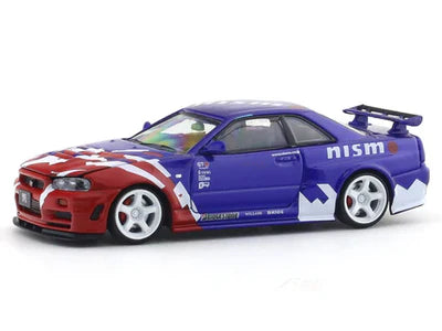 HEC 2026 GreenLight Nissan Skyline GT-R BNR34 Nismo R-Tune Concept 1:64 Scale Diecast Model