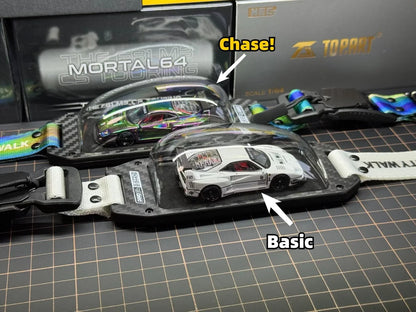 INNO64 Liberty Walk F40 D/STANDS White Chase Car 1:64 Scale Diecast Model (HEC 2026)