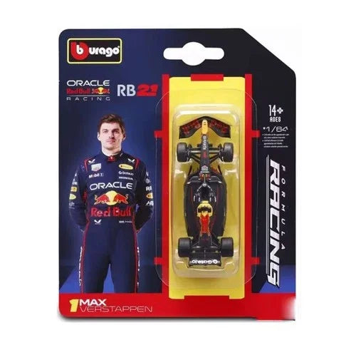 F1 Oracle Red Bull Racing (Max Verstappen), 1:64 Scale (Black) collectible diecast model at Poketwheels