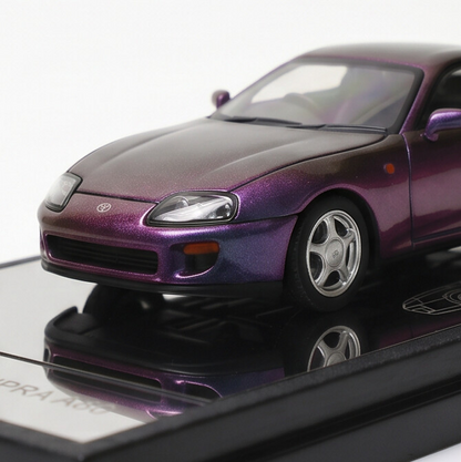 Toyota Supra A80 Chameleon LCD Models | 1:64 Scale JDM Diecast | Color Shift Collectible
