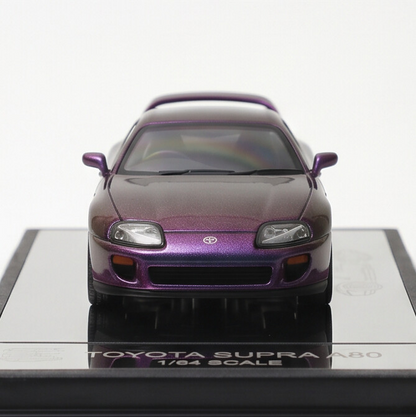 Toyota Supra A80 Chameleon LCD Models | 1:64 Scale JDM Diecast | Color Shift Collectible